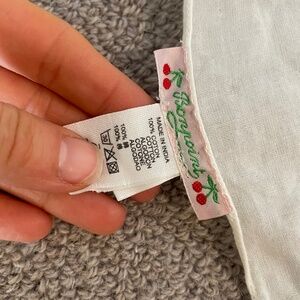 Bonpoint baby blanket swaddle 23”x23” Super Soft!